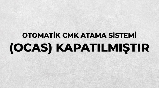 İzmir Barosu:'Otomatik CMK Atama Sistemi Kapatılmıştır'